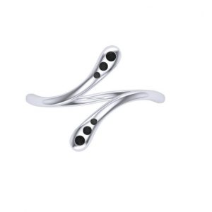 The Wild Charm Silver Ring – Hawk Wings